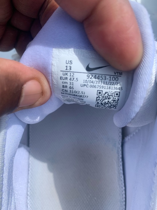 Nike Other - Nike White Air Vapormax Plus Lightweight Sneakers